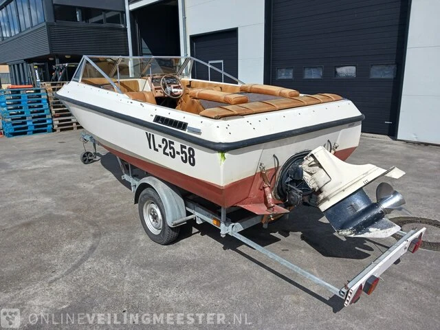 Speedboot larson, all american 500 met boottrailer, bouwjaar 1984 - afbeelding 23 van  40