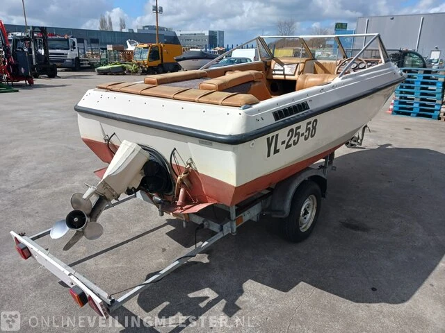 Speedboot larson, all american 500 met boottrailer, bouwjaar 1984 - afbeelding 36 van  40