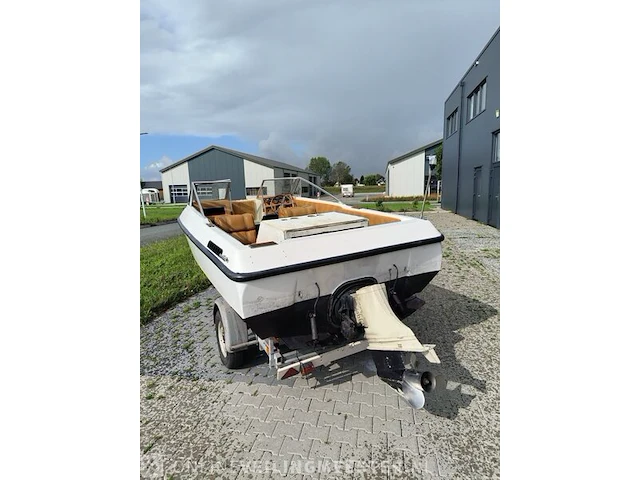 Speedboot larson, american, wit - afbeelding 6 van  11