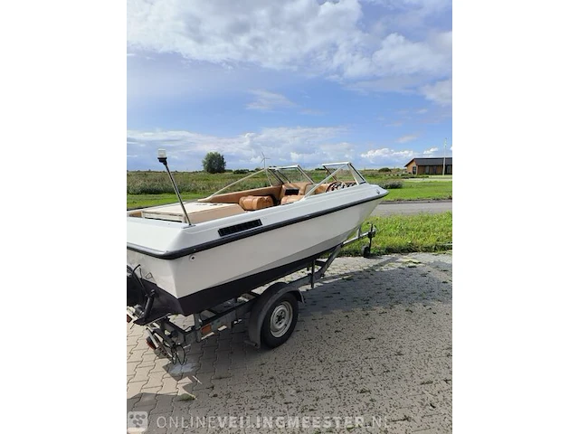 Speedboot larson, american, wit - afbeelding 8 van  11