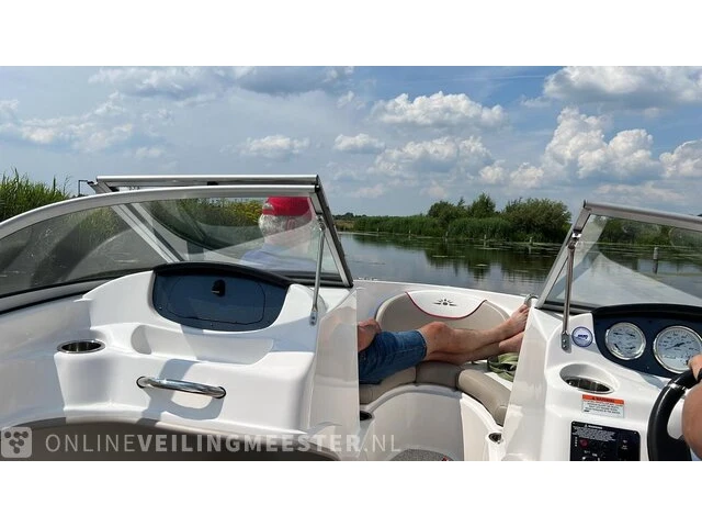 Speedboot mariah, r 18.9, wit/rood, bouwjaar 2010 - afbeelding 2 van  12