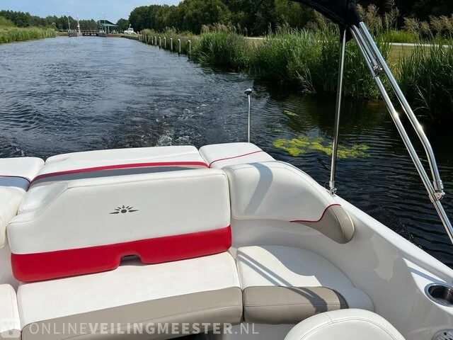 Speedboot mariah, r 18.9, wit/rood, bouwjaar 2010 - afbeelding 3 van  12