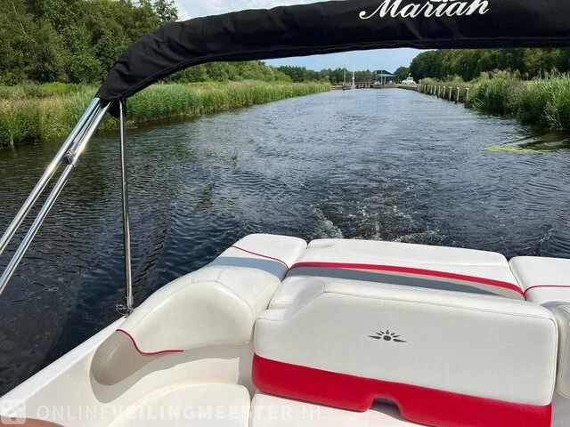 Speedboot mariah, r 18.9, wit/rood, bouwjaar 2010 - afbeelding 4 van  12
