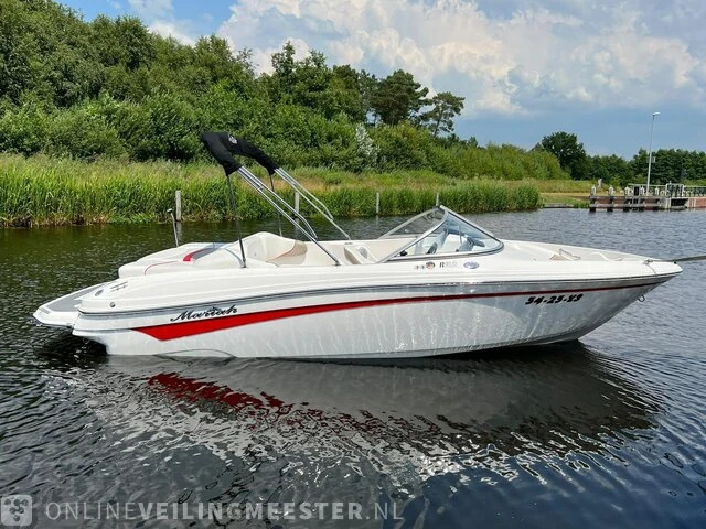 Speedboot mariah, r 18.9, wit/rood, bouwjaar 2010 - afbeelding 5 van  12