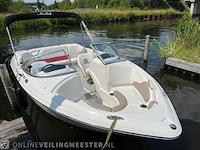 Speedboot mariah, r 18.9, wit/rood, bouwjaar 2010 - afbeelding 7 van  12