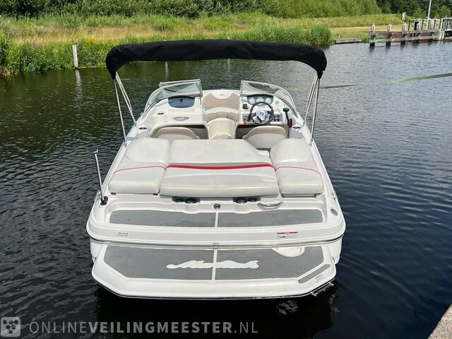 Speedboot mariah, r 18.9, wit/rood, bouwjaar 2010 - afbeelding 9 van  12