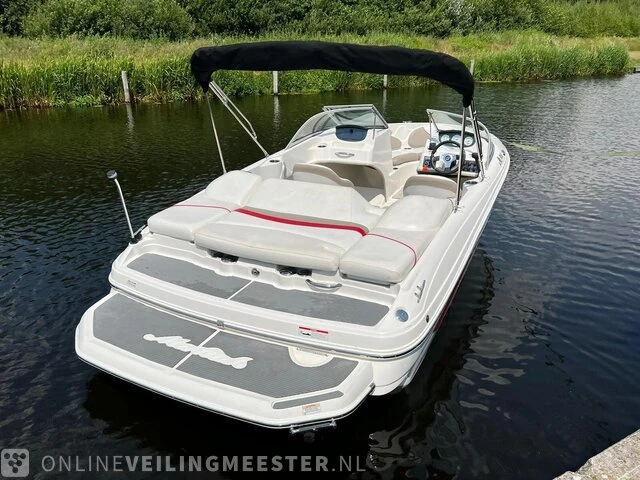 Speedboot mariah, r 18.9, wit/rood, bouwjaar 2010 - afbeelding 10 van  12