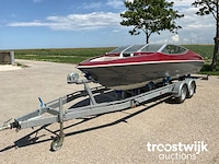 Speedboot met boottrailer - afbeelding 1 van  34