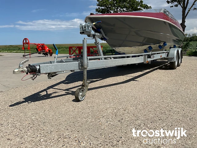 Speedboot met boottrailer - afbeelding 14 van  34