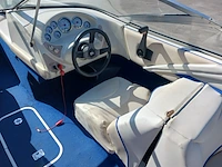 Speedboot met stallingstrailer, wellcraft, excel, wit/blauw - afbeelding 7 van  66