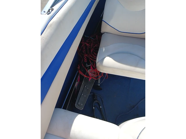 Speedboot met stallingstrailer, wellcraft, excel, wit/blauw - afbeelding 27 van  66