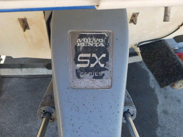 Speedboot met stallingstrailer, wellcraft, excel, wit/blauw - afbeelding 32 van  66