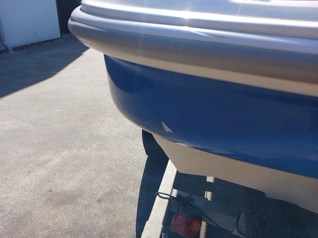 Speedboot met stallingstrailer, wellcraft, excel, wit/blauw - afbeelding 39 van  66