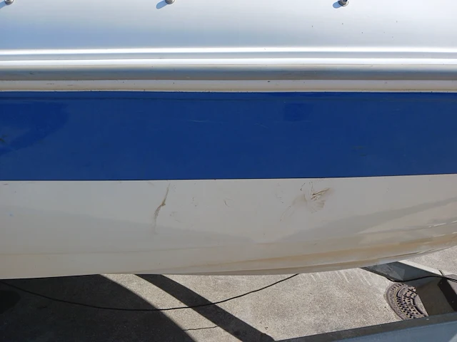 Speedboot met stallingstrailer, wellcraft, excel, wit/blauw - afbeelding 43 van  66