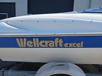 Speedboot met stallingstrailer, wellcraft, excel, wit/blauw - afbeelding 44 van  66
