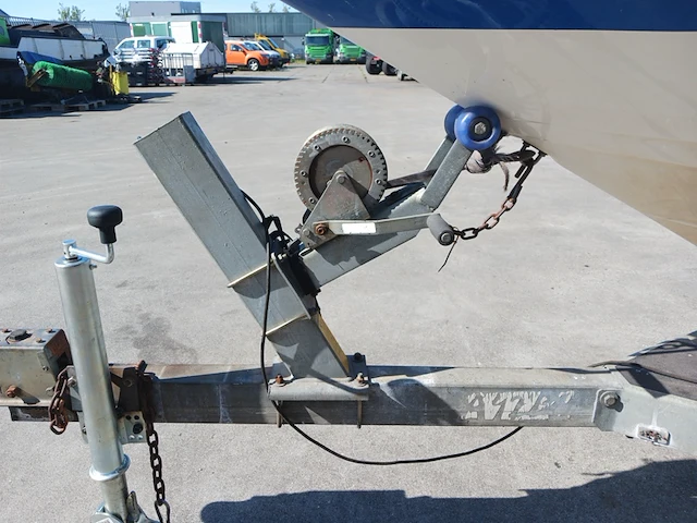 Speedboot met stallingstrailer, wellcraft, excel, wit/blauw - afbeelding 52 van  66