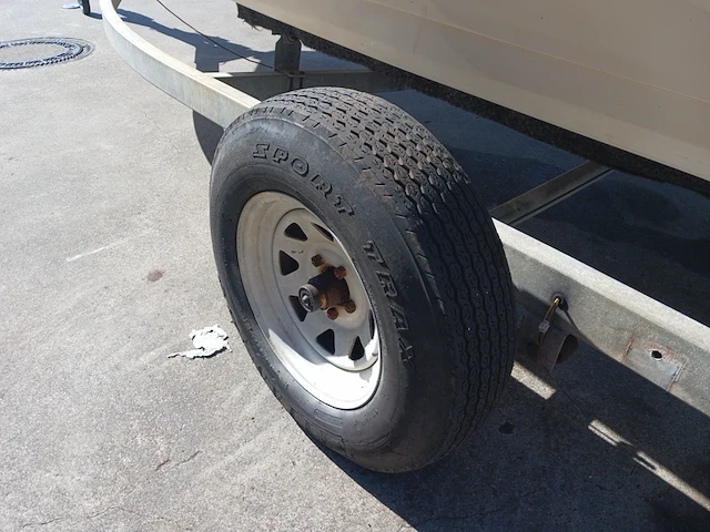 Speedboot met stallingstrailer, wellcraft, excel, wit/blauw - afbeelding 54 van  66