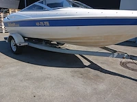 Speedboot met stallingstrailer, wellcraft, excel, wit/blauw - afbeelding 62 van  66