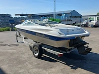 Speedboot met stallingstrailer, wellcraft, excel, wit/blauw - afbeelding 56 van  66