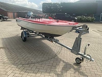 Speedboot met trailer 40 pk yamaha - afbeelding 16 van  22