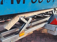 Speedboot met trailer en buitenboordmotor, vega, 405, blauw - afbeelding 11 van  28