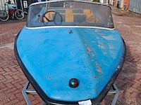 Speedboot met trailer en buitenboordmotor, vega, 405, blauw - afbeelding 26 van  28