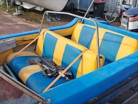 Speedboot met trailer en buitenboordmotor, vega, 405, blauw - afbeelding 27 van  28