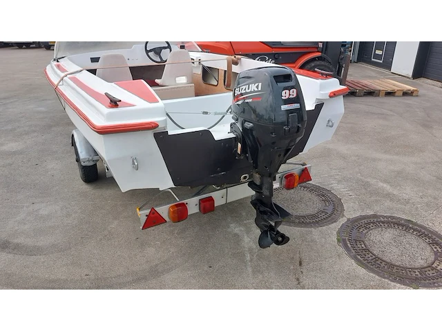 Speedboot , placom, 450, wit, 1978 - afbeelding 9 van  18