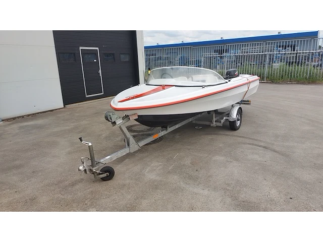 Speedboot , placom, 450, wit, 1978 - afbeelding 11 van  18