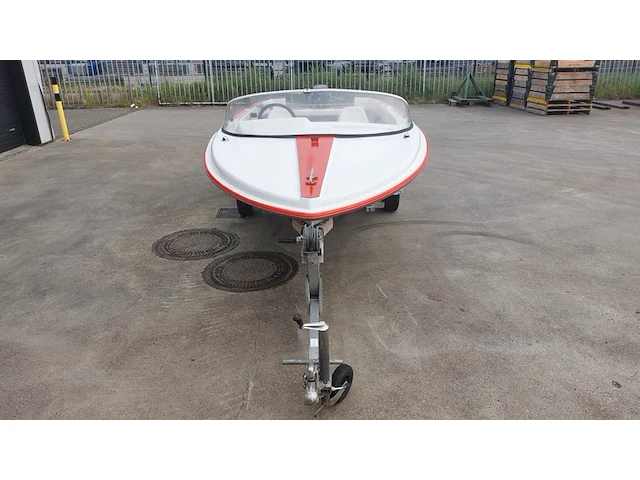 Speedboot , placom, 450, wit, 1978 - afbeelding 12 van  18
