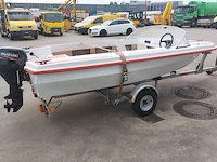 Speedboot , placom, 450, wit, 1978 - afbeelding 15 van  18