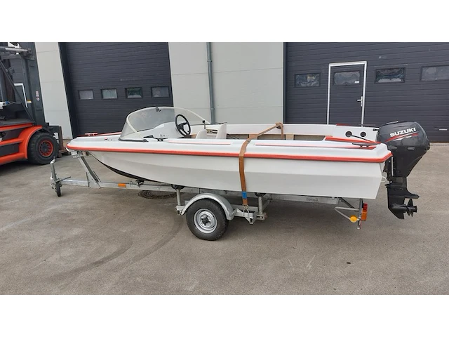 Speedboot , placom, 450, wit, 1978 - afbeelding 16 van  18