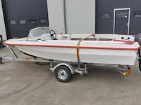 Speedboot , placom, 450, wit, 1978 - afbeelding 16 van  18