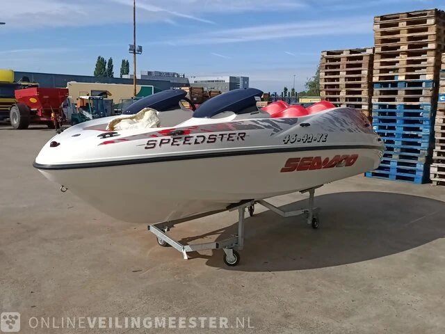 Speedboot sea doo, 1600 speedster, wit, bouwjaar 1998 - afbeelding 2 van  41