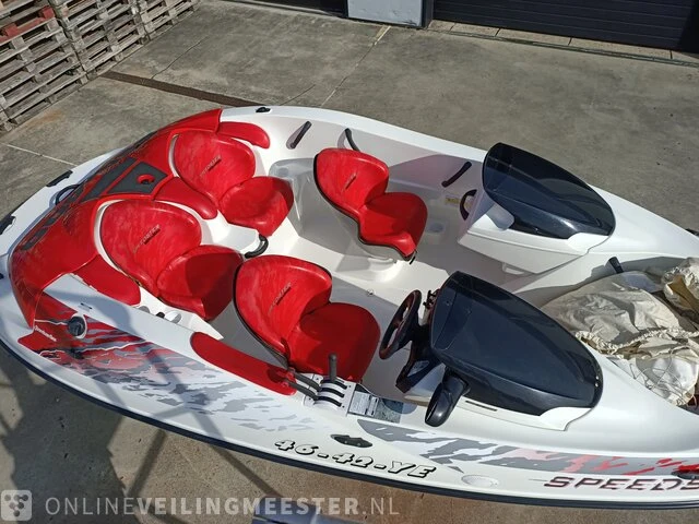 Speedboot sea doo, 1600 speedster, wit, bouwjaar 1998 - afbeelding 5 van  41