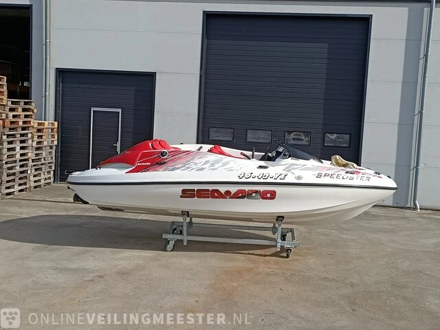 Speedboot sea doo, 1600 speedster, wit, bouwjaar 1998 - afbeelding 1 van  41