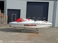 Speedboot sea doo, 1600 speedster, wit, bouwjaar 1998