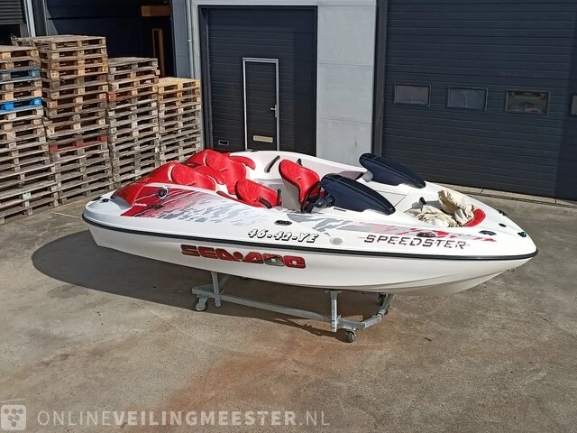 Speedboot sea doo, 1600 speedster, wit, bouwjaar 1998 - afbeelding 12 van  41