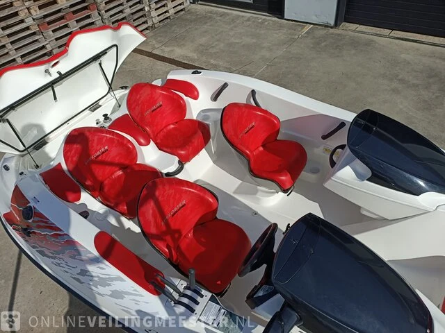 Speedboot sea doo, 1600 speedster, wit, bouwjaar 1998 - afbeelding 33 van  41