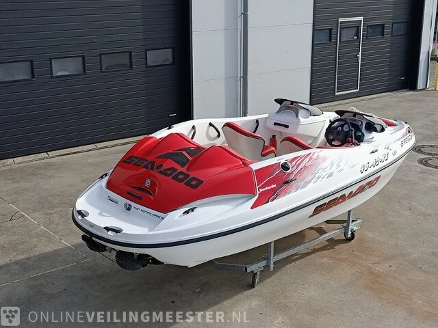 Speedboot sea doo, 1600 speedster, wit, bouwjaar 1998 - afbeelding 37 van  41