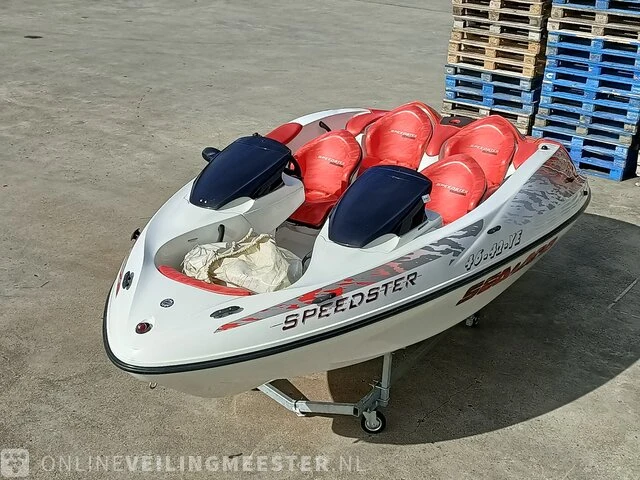 Speedboot sea doo, 1600 speedster, wit, bouwjaar 1998 - afbeelding 40 van  41