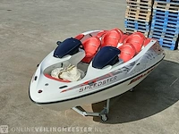 Speedboot sea doo, 1600 speedster, wit, bouwjaar 1998 - afbeelding 40 van  41