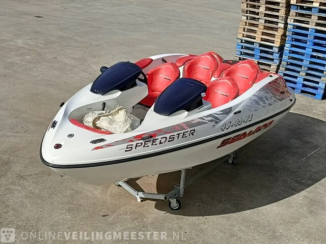 Speedboot sea doo, 1600 speedster, wit, bouwjaar 1998 - afbeelding 41 van  41