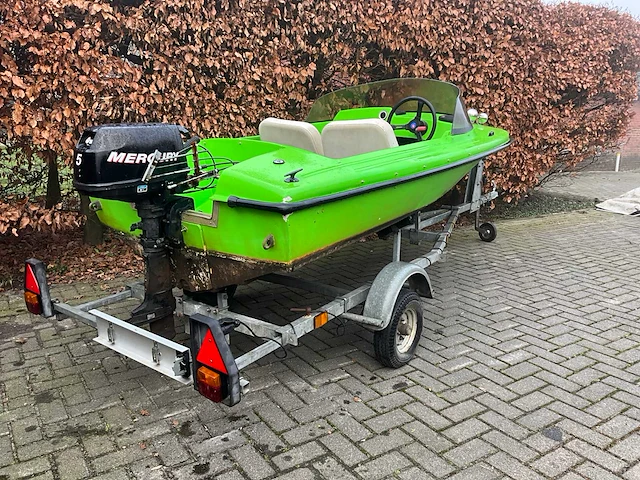 Speedboot + trailer - afbeelding 5 van  28