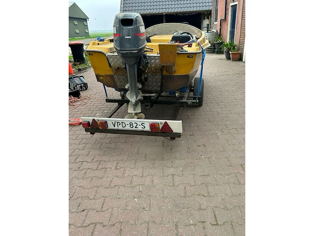 Speedboot yamaha, incl. trailer bouwjaar 2000 - afbeelding 5 van  9