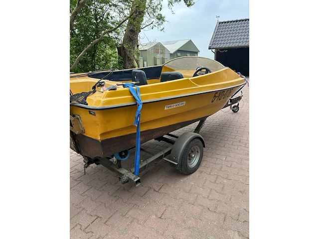 Speedboot yamaha, incl. trailer bouwjaar 2000 - afbeelding 8 van  9