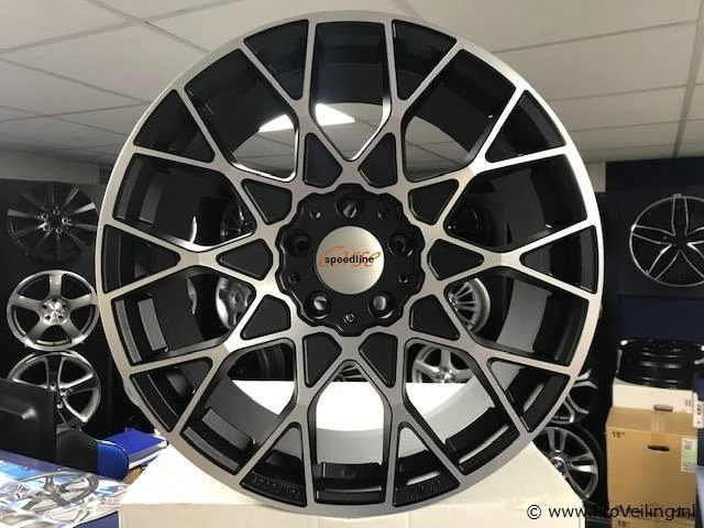 Speedline corse aluminium velgenset - 5x120 8j / 9j et32 - afbeelding 1 van  1