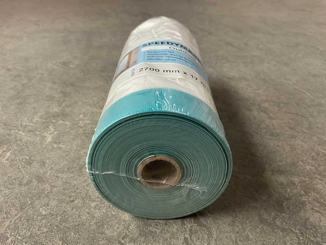 Speedymask - afdekfolie met duct tape outdoor 2,7x17 m (14x) - afbeelding 3 van  5