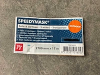 Speedymask - afdekfolie met duct tape outdoor 2,7x17 m (14x) - afbeelding 5 van  5