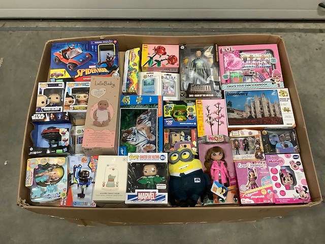 Speelgoed met o.a lego, playmobiel en vtech - 157 stuks - afbeelding 1 van  10